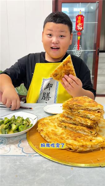 網友好奇我家大兒子為啥小小年紀廚藝在線