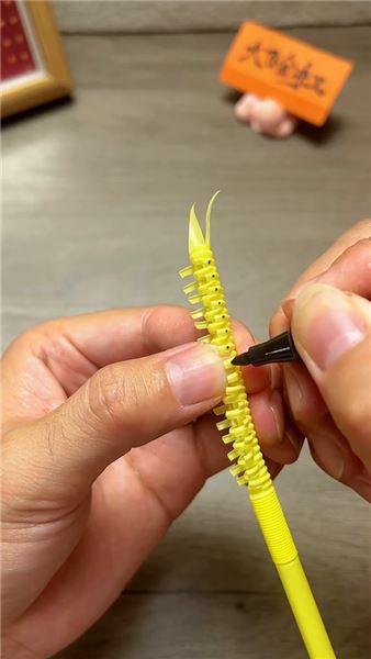 一根吸管變身靈動小蟲，低成本親子手工，陪孩子解鎖動手樂趣
