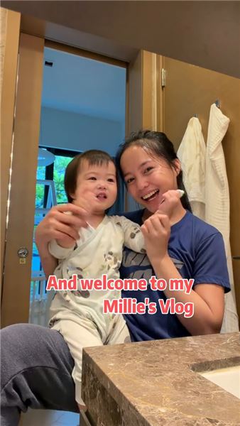 大家好我是Millie！一只快樂又有點調皮的人類幼崽報到