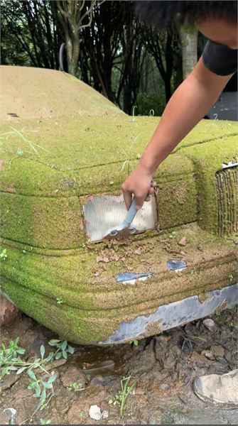 復活長滿苔蘚的 35 年林肯，老車除異味我有妙招