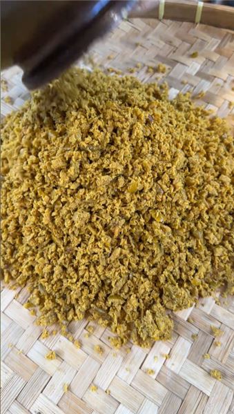 今天做橄欖糠，真的是比刮木薯還要討厭。