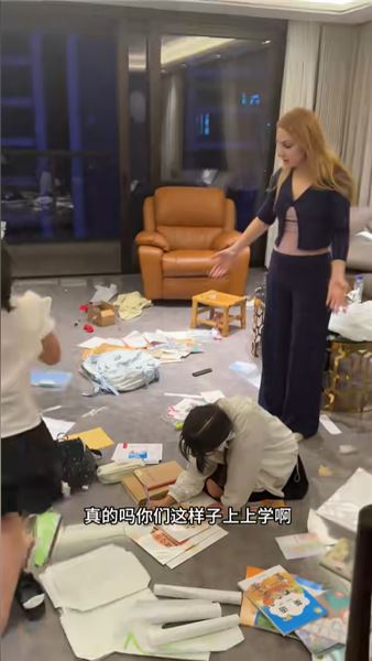 開學歡樂名場面，格魯吉亞外婆遇上中國校園，跨國家庭的趣味日常