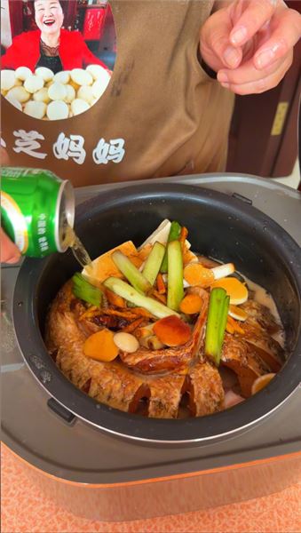 不放一滴清水！電飯煲燉魚，出鍋滿屋飄香