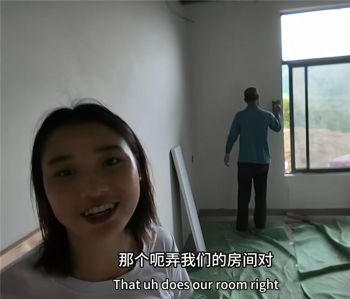 新房進入收尾階段，一點點打磨，屬于一家人的農家新居快要住進來了