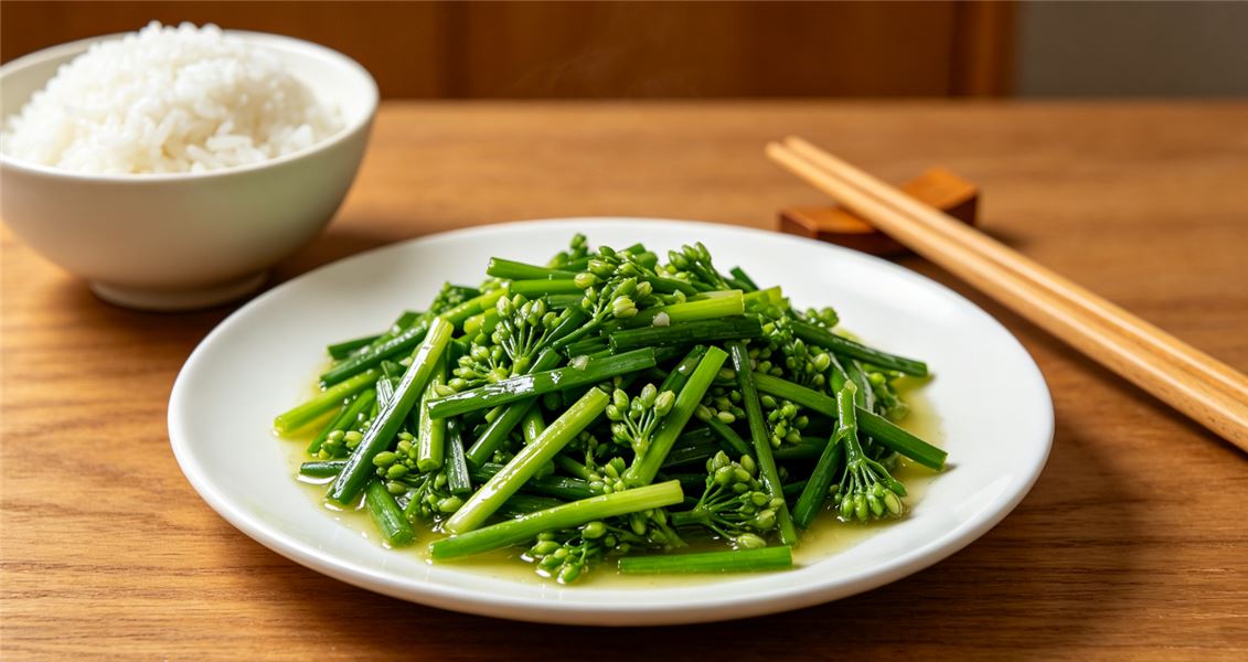 秋天的韭菜花別只會做醬！解鎖時令小菜的多種打開方式