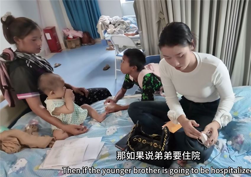小糯米和小舅子同時住院，看著丈母娘流淚，我心里壓力很大