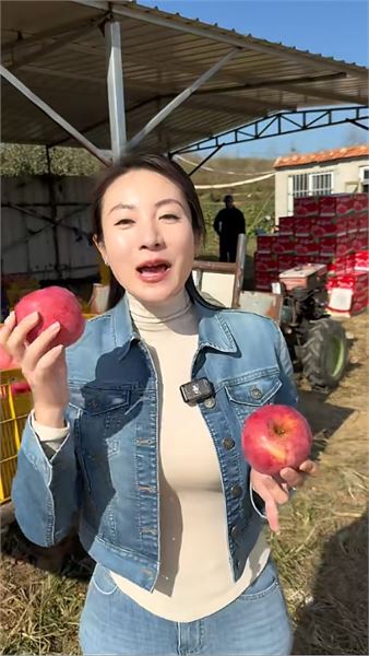 莎莉不只賣海鮮，今天帶你品威海蘋果