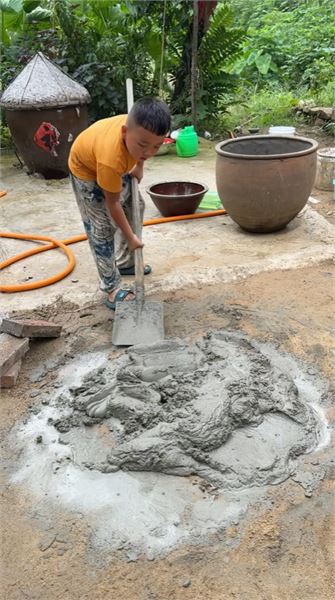 自建麵包窯，回應網友對幾個孩子的種種叮囑